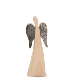 Ange De Noël En Bois, Double Face 12 Cm|Waldfabrik, photophore en bois et étoile sapin de Noël Sale