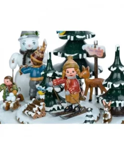 Boite A Musique Noël, Jeux D'Enfants Dans LÀ Neige|Hubrig, figurines pour enfant Best