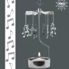 Bougeoir Carrousel Notes De Musique|Pluto Produkter, déco de Noël Scandinave Sale
