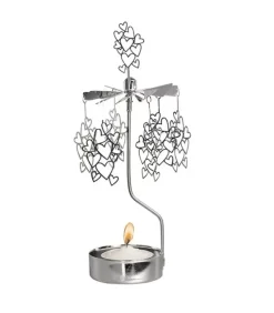 Bougeoir Carrousel Petits Coeurs Saint-Valentin|Pluto Produkter, déco de Noël Scandinave Best