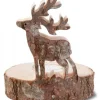 Bougeoir En Bois Brame Du Cerf, 13 Cm|Waldfabrik, photophore en bois et étoile sapin de Noël Outlet