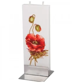 Bougie Décorative Fleur De Coqueliquot|Flatyz, bougie décorative scandinave Sale