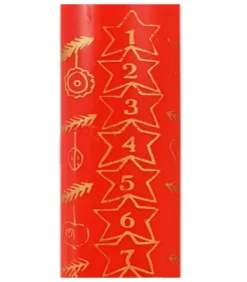Bougie De L'Avent Graduee, 25 Cm|Ewa Kerzen, bougies de Noël et bougies de l'Avent Sale
