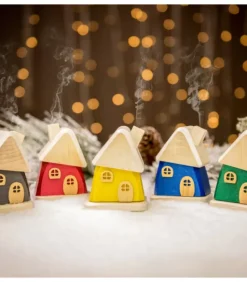 Brule-Encens Maison Grise|Hubrig, figurines pour enfant Clearance
