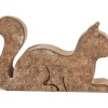 Chat En Bois Allonge, 6 Cm|Waldfabrik, photophore en bois et étoile sapin de Noël Outlet