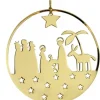 Crèche De Noël Design Doree A Suspendre|Pluto Produkter, déco de Noël Scandinave Outlet