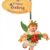 Déco Sapin De Noël, Ange Et Couronne De Fleurs|Hubrig, figurines pour enfant Outlet