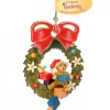 Décoration Sapin De Noël Vintage, Ourson Dans Couronne|Hubrig, figurines pour enfant Clearance