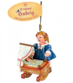 Décoration Sapin De Noël Vintage, Fillette Et Poupee|Hubrig, figurines pour enfant Best