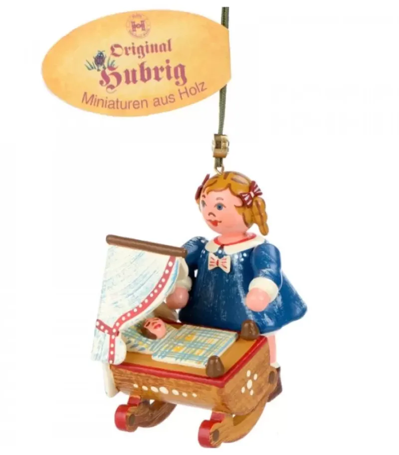 Décoration Sapin De Noël Vintage, Fillette Et Poupee|Hubrig, figurines pour enfant Best