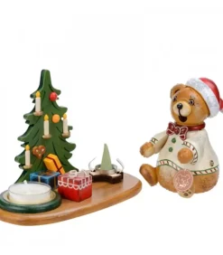 Figurine Porte Encens Ourson Et Bougeoir|Hubrig, figurines pour enfant Hot