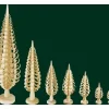 Grand Sapin Noël Bois Sculpte, 35 Cm|Richard Glasser, Pyramides de Noël allemandes Clearance