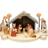 Grande Crèche De Noël En Bois Avec Personnages|Richard Glasser, Pyramides de Noël allemandes Sale