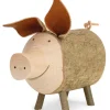 Gros Cochon En Bois, 9 Cm|Waldfabrik, photophore en bois et étoile sapin de Noël Sale