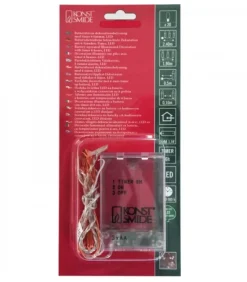 Guirlande Led A Pile, 20 Diodes Ambrees, Fil Argente|Konstsmide, guirlandes lumineuses de Noël Clearance