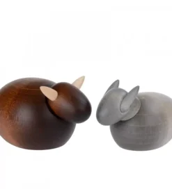 L'Ane Et Le Boeuf, 6 Cm|Köhler, Père Noël en bois Outlet