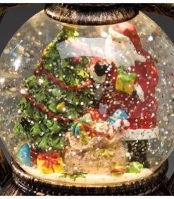 Lanterne À Neige Boule A Led, Père Noël, 20 Cm|Konstsmide, guirlandes lumineuses de Noël Best