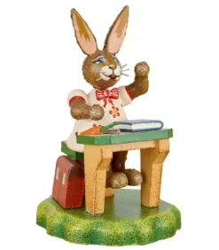 Lapin De Paques En Bois Ecolier Assidu|Hubrig, figurines pour enfant New