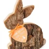 Lapin En Bois Couche, 12,5 Cm|Waldfabrik, photophore en bois et étoile sapin de Noël Outlet