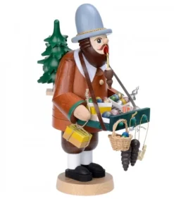 Personnage Brule-Encens Vendeur De Déco De Noël|Richard Glasser, Pyramides de Noël allemandes Discount