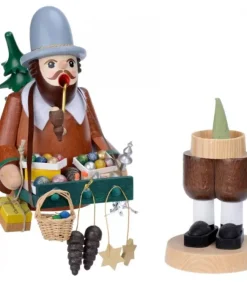 Personnage Brule-Encens Vendeur De Déco De Noël|Richard Glasser, Pyramides de Noël allemandes Discount