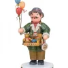 Personnage Porte Encens Vendeur De Ballons|Hubrig, figurines pour enfant Hot