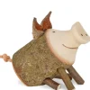 Petit Cochon En Bois Assis, 3 Cm|Waldfabrik, photophore en bois et étoile sapin de Noël Outlet
