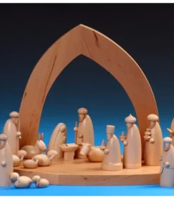 Petit Jesus, Joseph, Marie Pour Crèche De Noël, 6 Cm|Schalling, crèche moderne Clearance