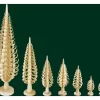 Petit Sapin Noël Bois Sculpte, 5 Cm|Richard Glasser, Pyramides de Noël allemandes Sale
