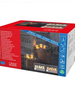 Petits Cochons Roses Lumineux En Acrylique Led 12,5 Cm, Lot De 5|Konstsmide, guirlandes lumineuses de Noël Sale