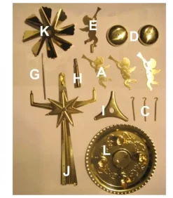 Pièces De Rechanges Pour Carillon Argent|Angel Chimes, carillon des anges Outlet