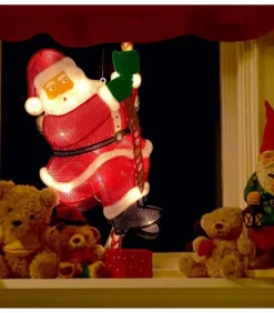Père Noël Lumineux Grimpeur Sur Une Corde|Konstsmide, guirlandes lumineuses de Noël Clearance