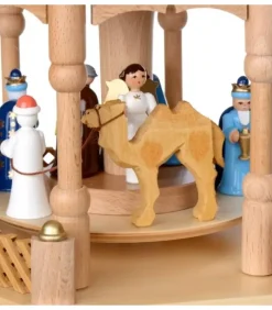 Pyramide De Noël 2 Etages Avec Personnages Couleur|Richard Glasser, Pyramides de Noël allemandes