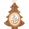 Sapin De Noël En Bois Avec Père Noël Et Luge Cisele, 12 Cm|Waldfabrik, photophore en bois et étoile sapin de Noël Clearance