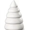 Sapin Design Blanc, 11,5 Cm|Köhler, Père Noël en bois Clearance