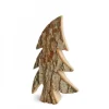 Sapin En Bois, Forme Penchee, 21 Cm|Waldfabrik, photophore en bois et étoile sapin de Noël Best