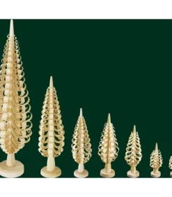 Sapin Noël Bois Sculpte, 20 Cm|Richard Glasser, Pyramides de Noël allemandes New