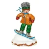 Village De Noël Miniature, Snowboarder|Hubrig, figurines pour enfant Sale