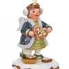 Village De Noël Miniature, Figurine Ange Et Gateau|Hubrig, figurines pour enfant